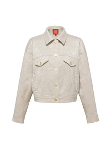Cropped Jacket | Beige