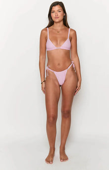 9.0 Swim Sumba Gingham Bikini Top | Pink