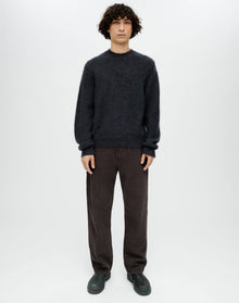 Mens | Classic Crew Sweater | Mineral Black
