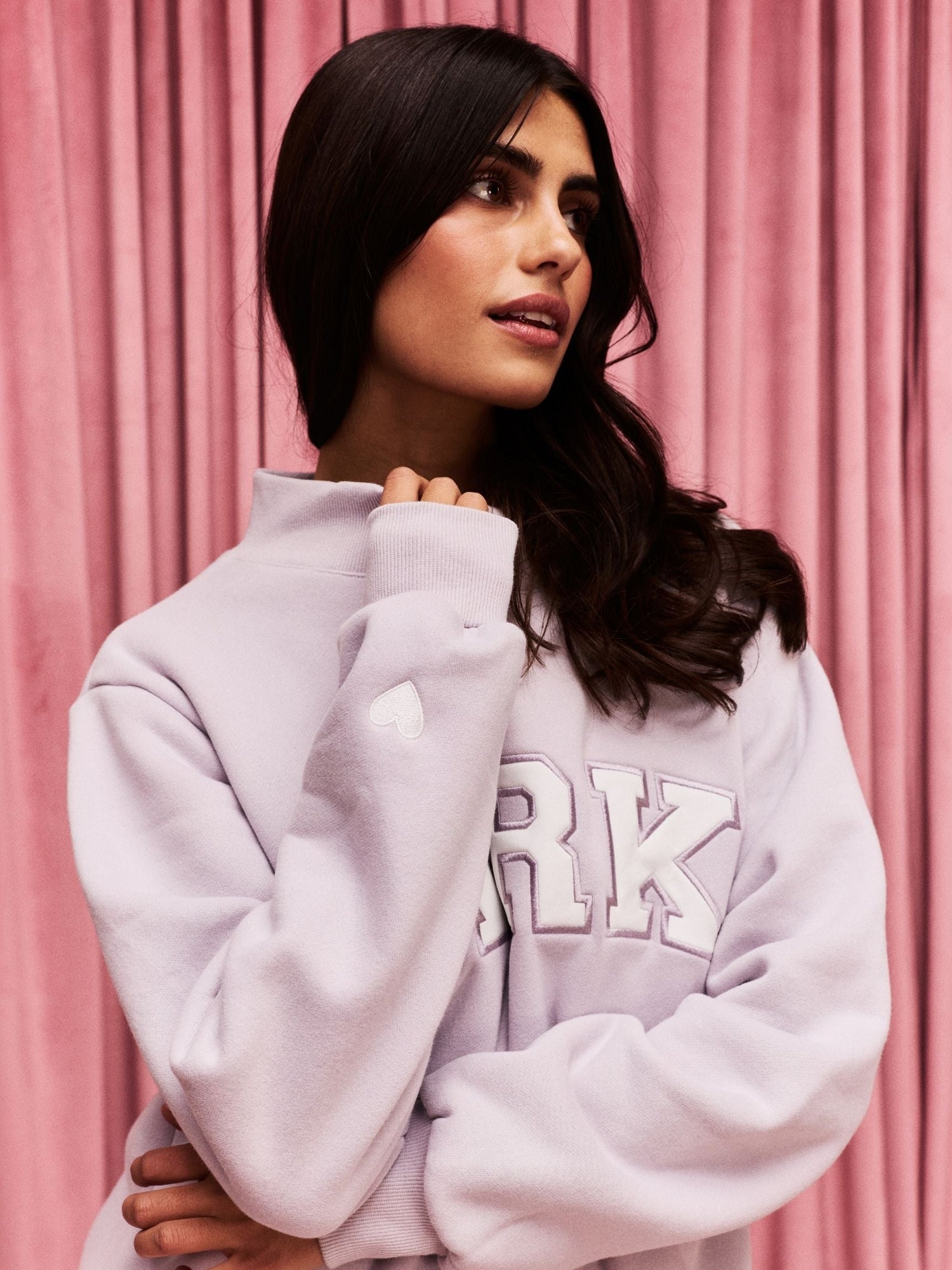 lavender + white
