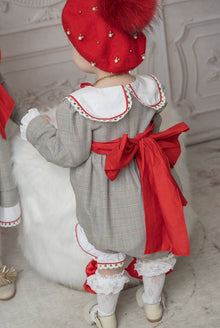 Baby Girls | Georgina Print Girl Romper | Tartan