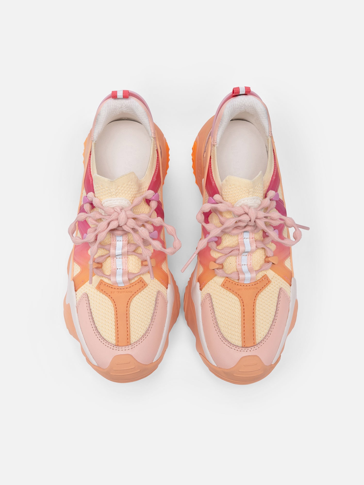 Light Colorful Running Shoes | Orange