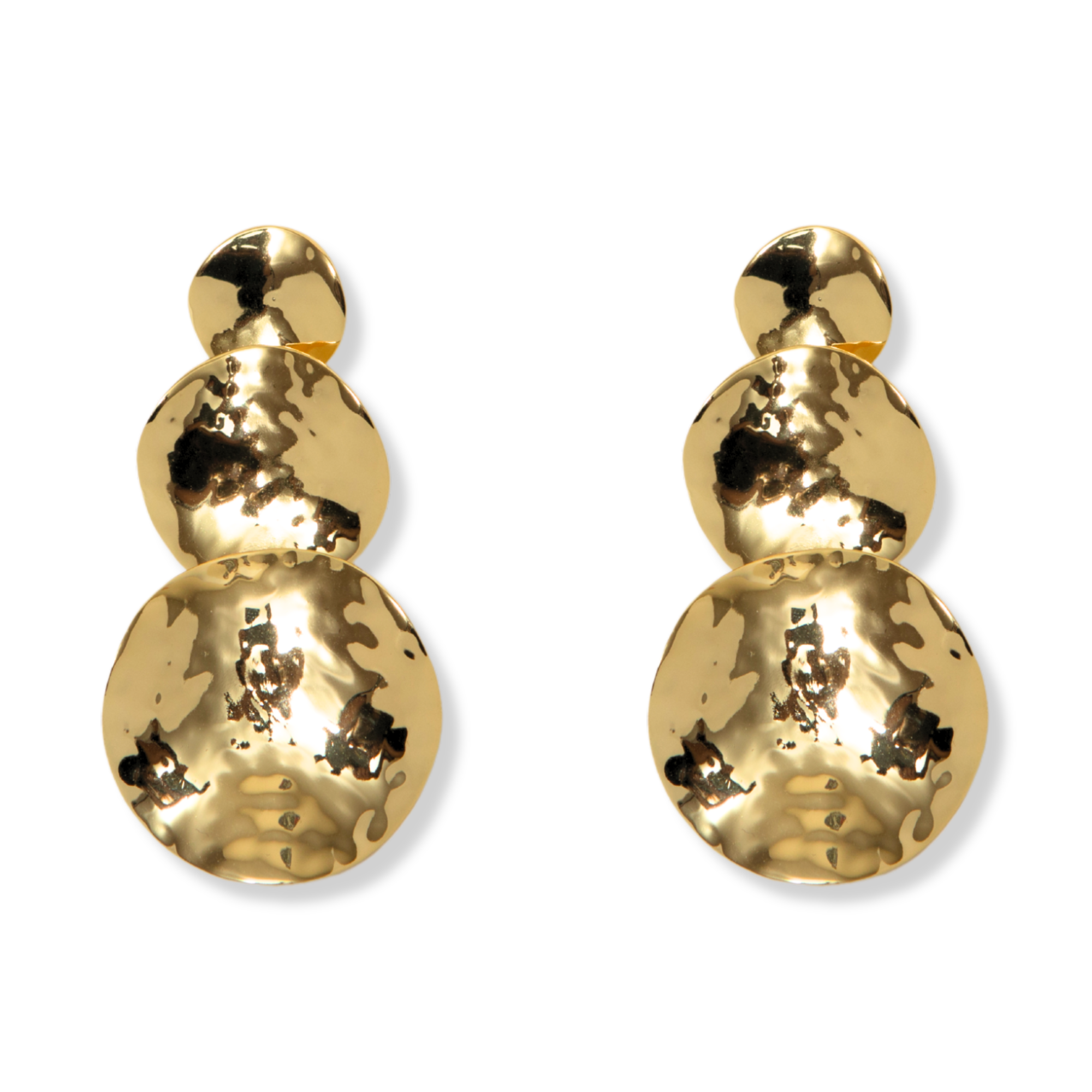 Sol Drop Earring | 18K Yellow Gold-Plated