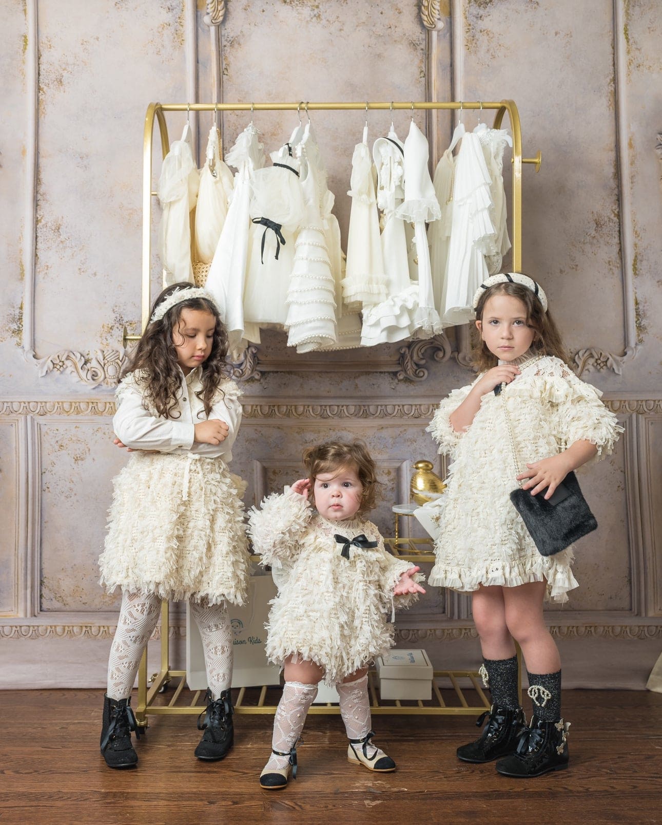 Baby Girls | Ivanna Blouse and Skirt Set | Ivory