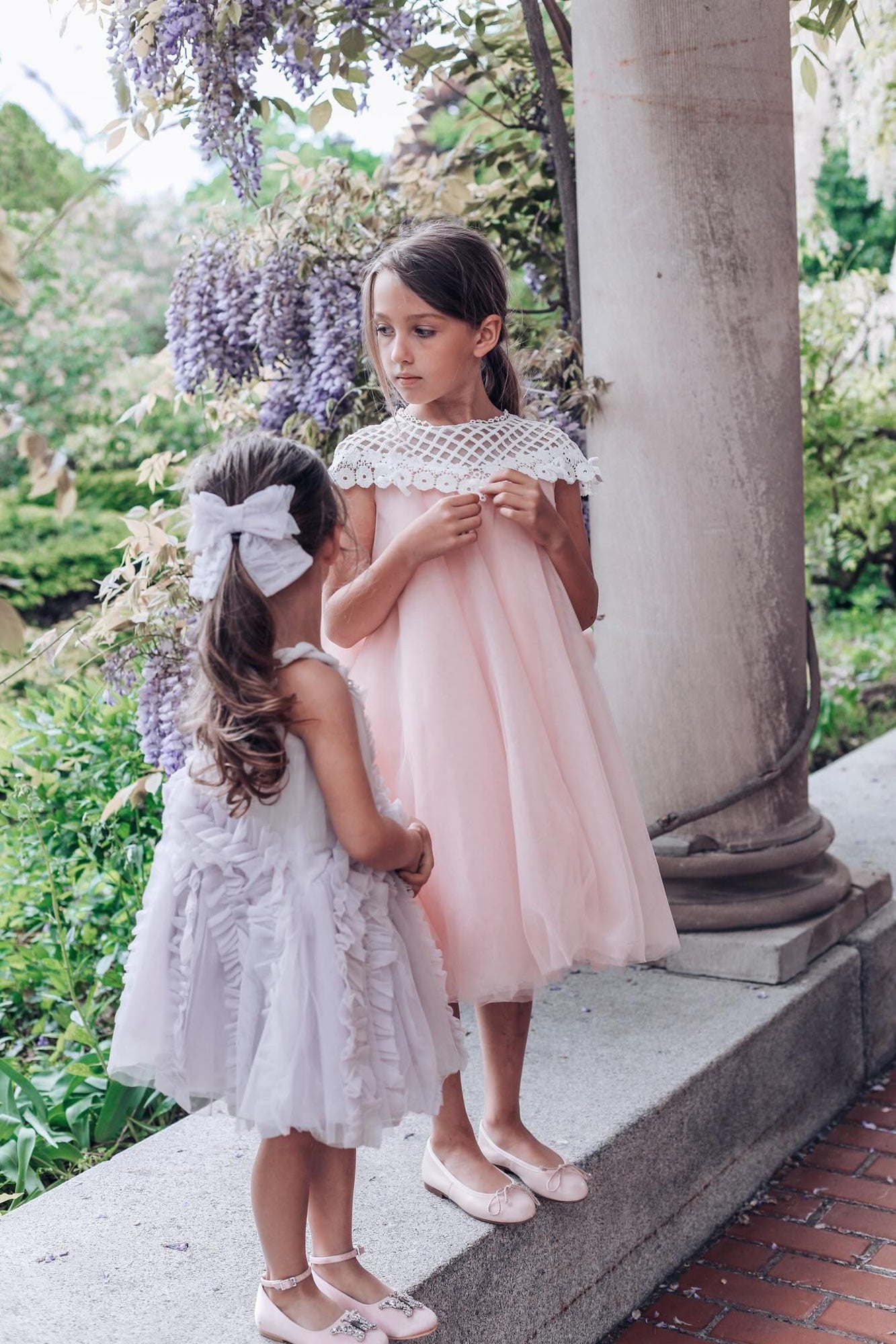 Baby Girls | Rosa Tulle Flower Dress | Pink