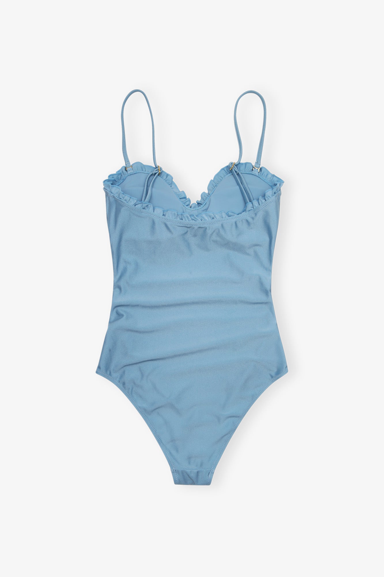 Shine Swim Gathered Swimsuit | Glacier Lake