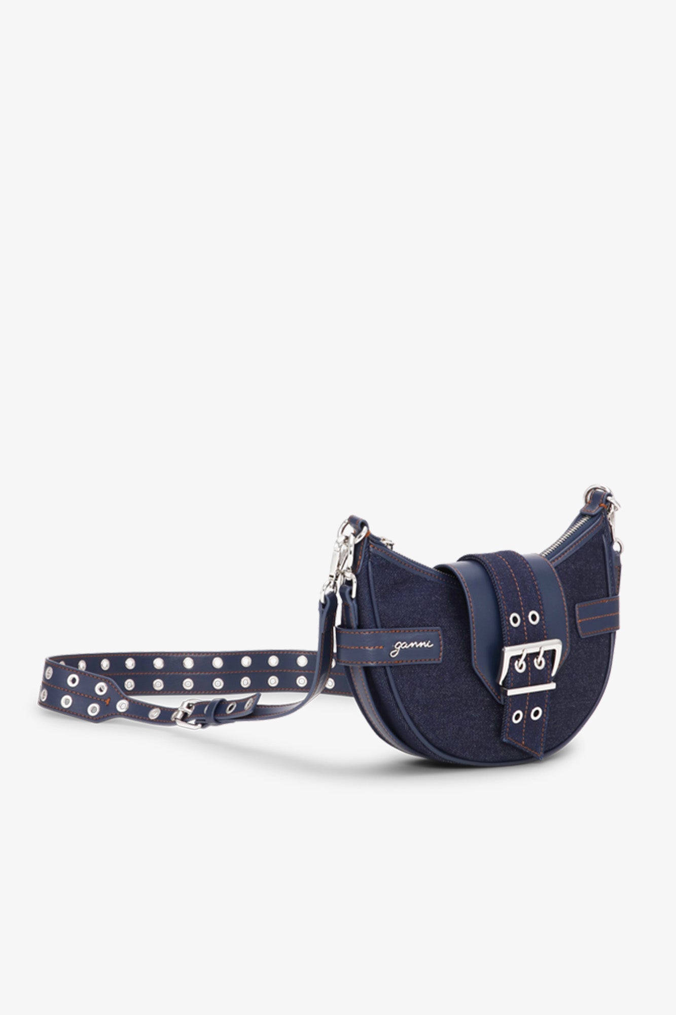 Bucky Bag Small Crossbody Denim | Dark Navy