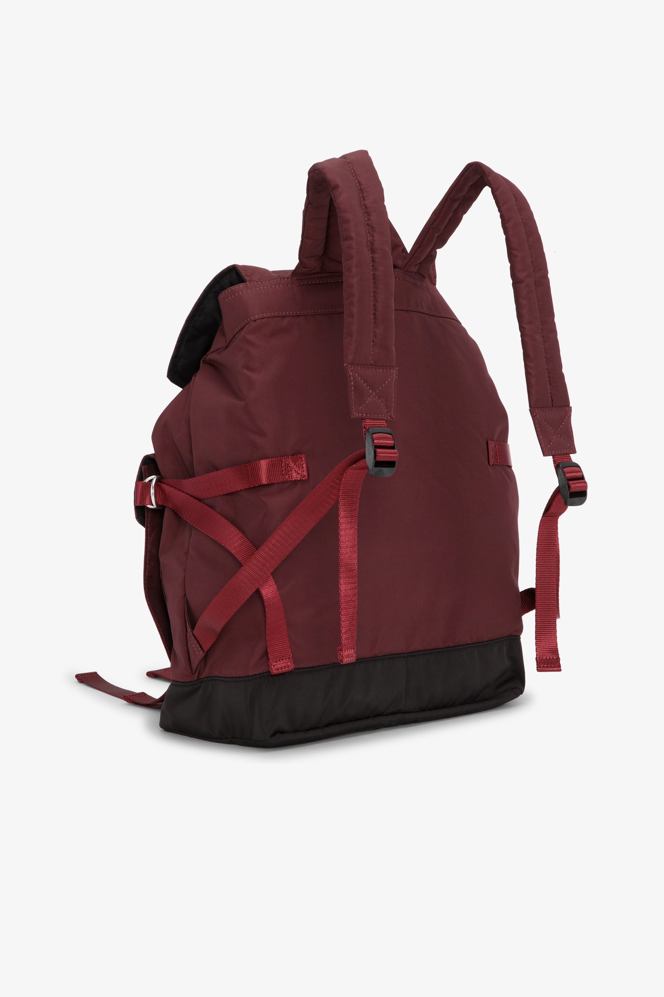 Recycled Tech Backpack | Dark Burgundy
