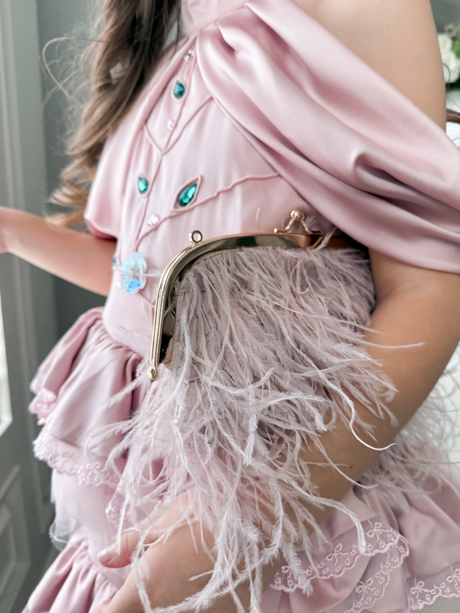 Baby Girls | Satin Ballerina Dress | Pink