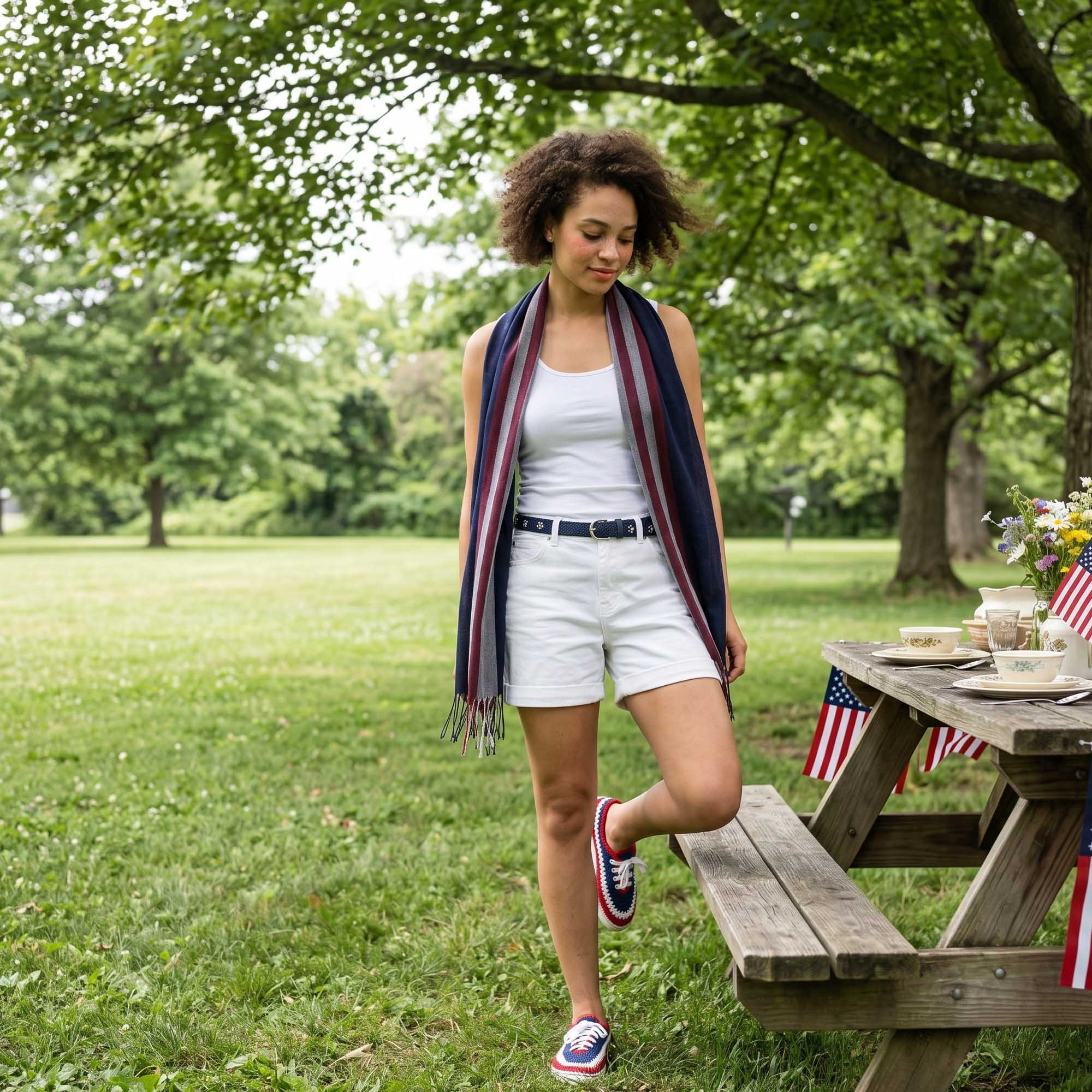 Unisex | Maui Wrap | Striped Navy