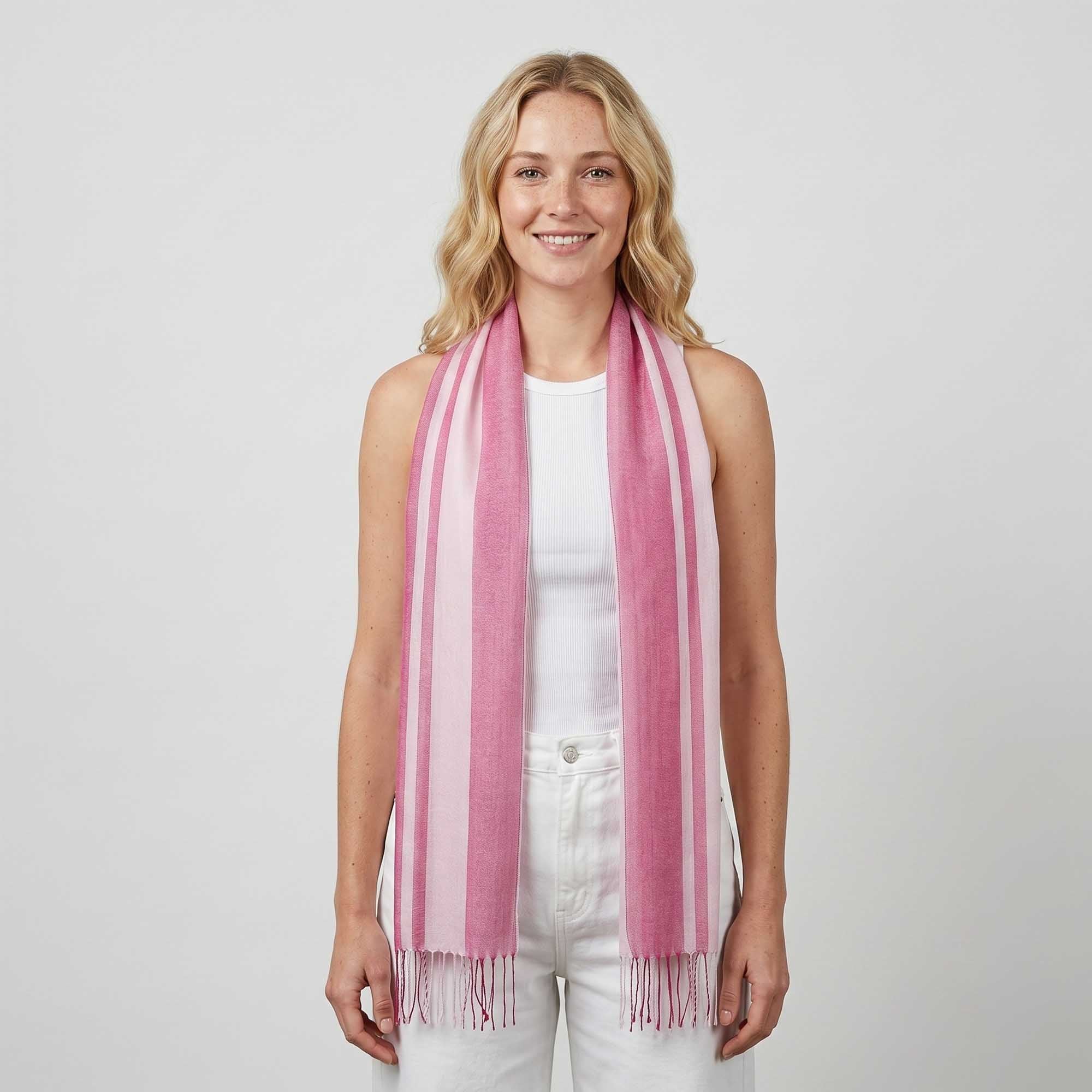 Unisex | Maui Wrap | Striped Pink