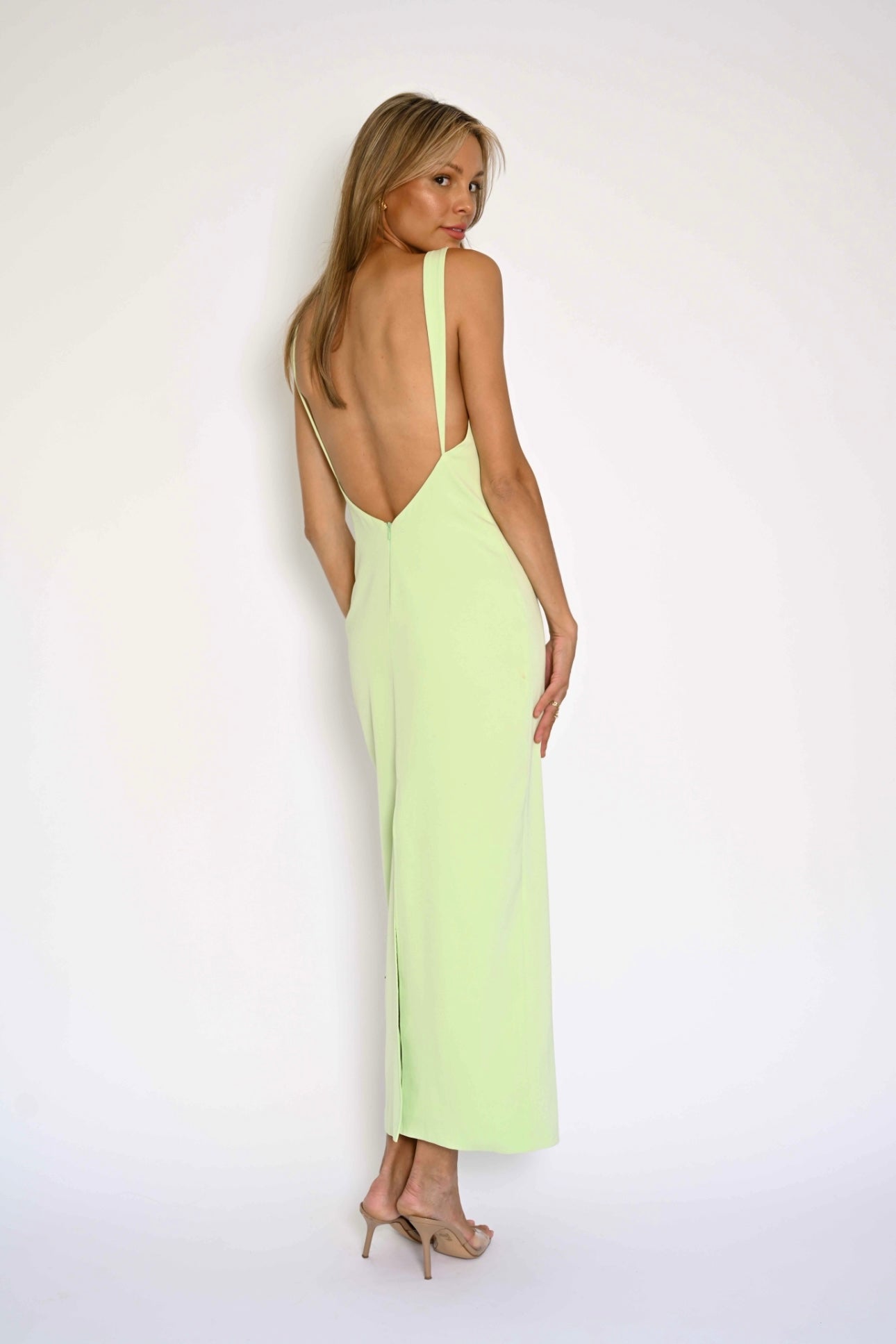 Remington Dress | Pea Green