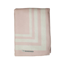 Montauk Throw | Pink Powder/Ivory