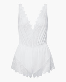 White Teddy - Allure Sleep Romper