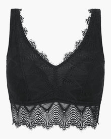 Black Bralette - Allure Curvy Plunge Bralette