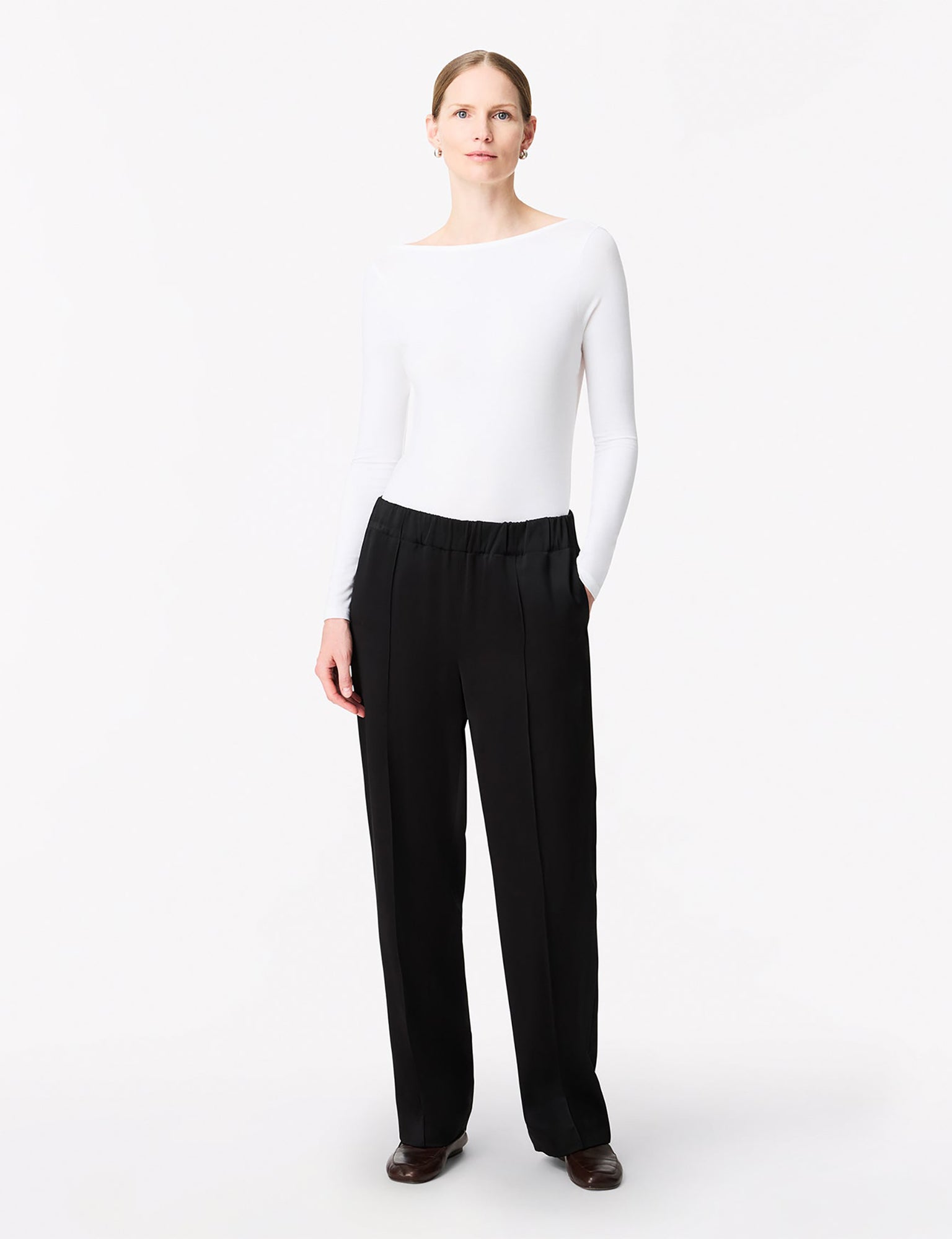 Women | Scoopback Bodysuit | White