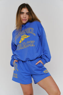 Angel Track Sweatshorts | Vintage Cobalt