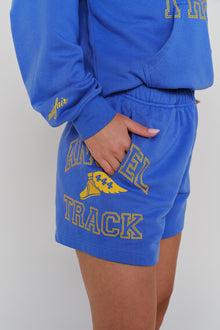 Angel Track Sweatshorts | Vintage Cobalt