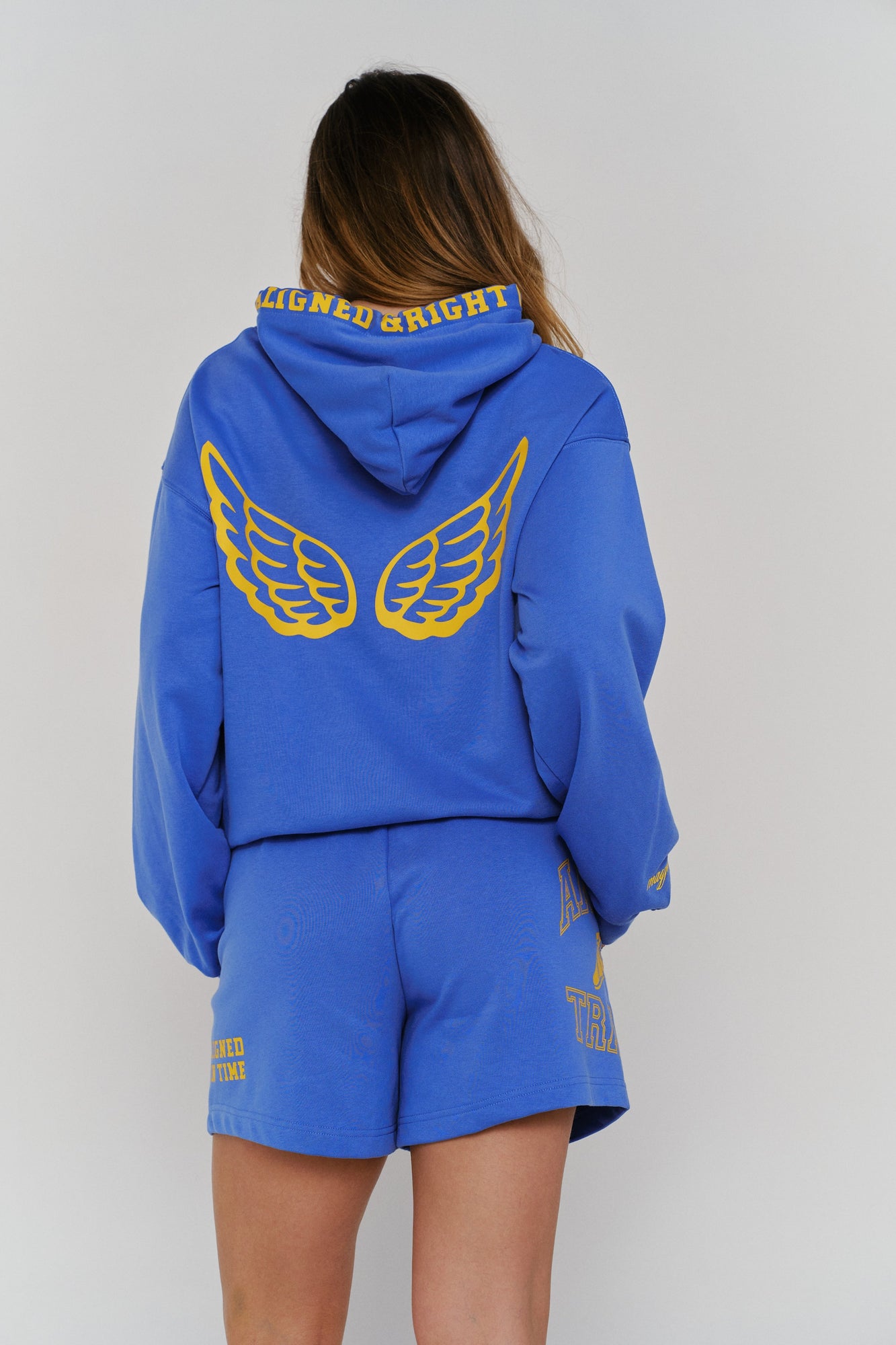 Angel Track Sweatshorts | Vintage Cobalt