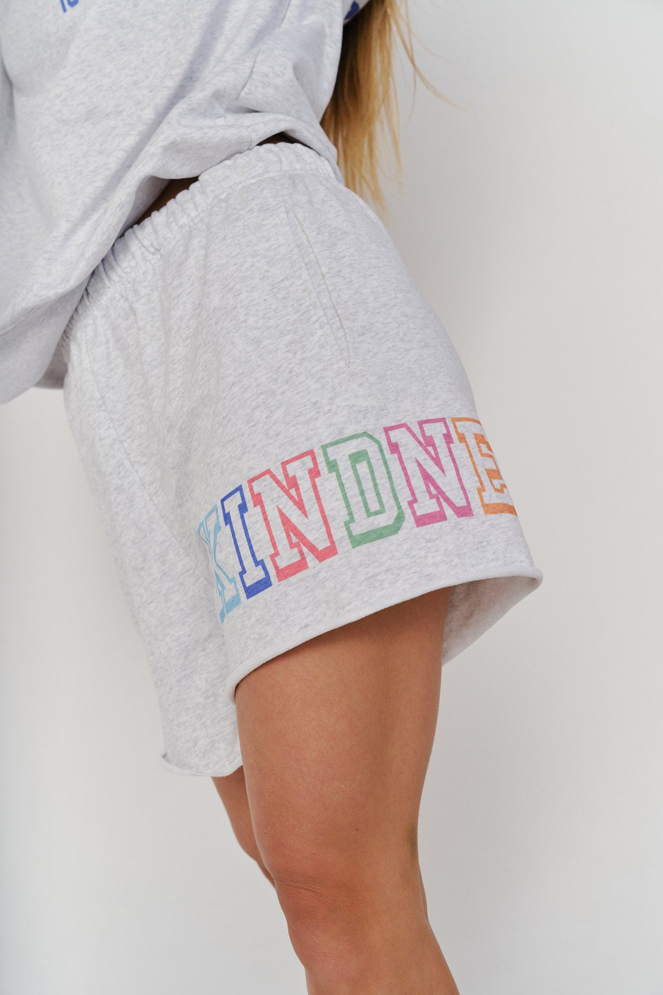 Kindness is Free Sweatshorts | Grey