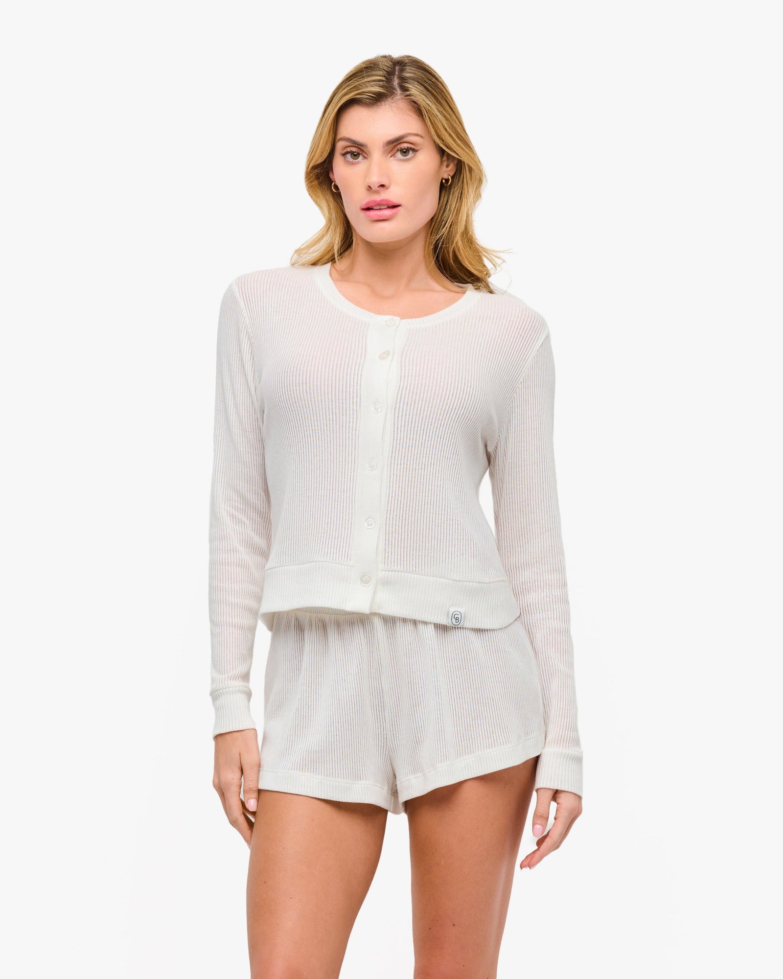 White Cardigan - Armonia Cotton Cardigan