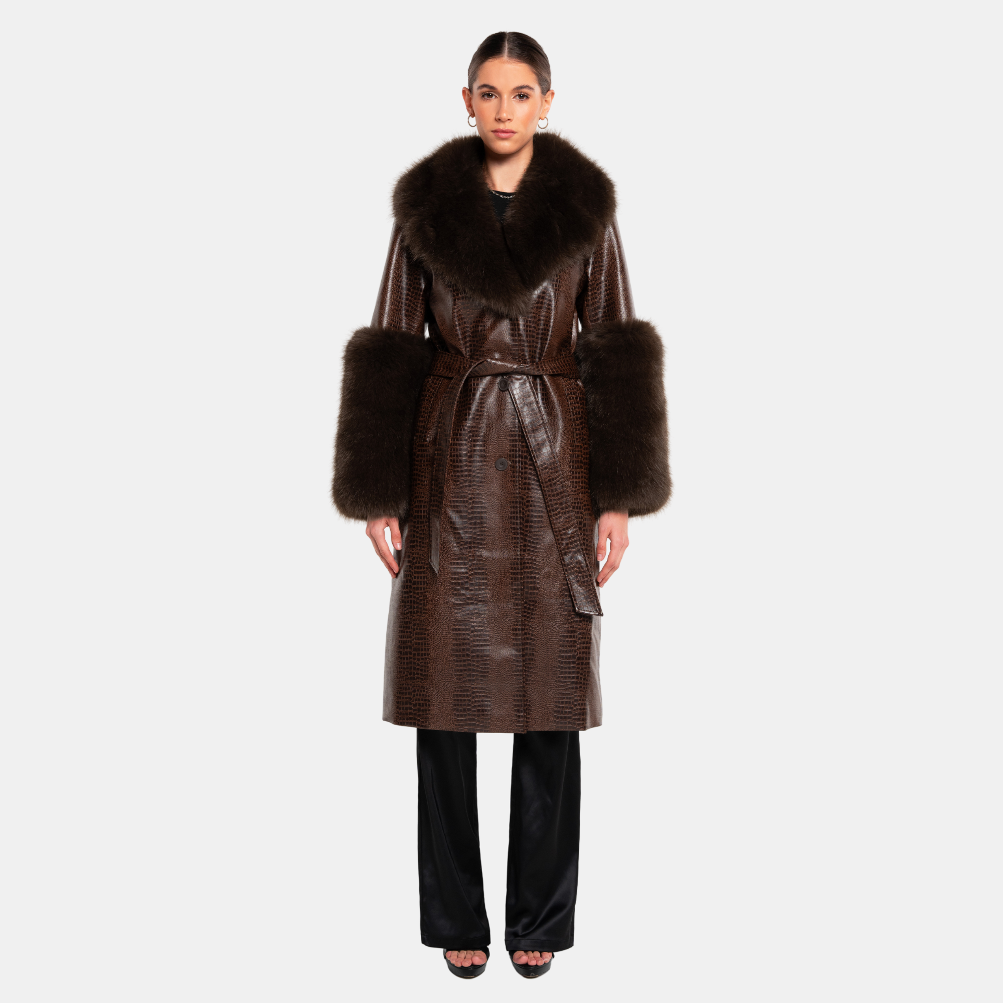 OW Collection Astrid Coat | Brown