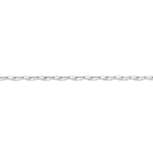 Medium Chain Bracelet White Gold Vermeil 14K 18K First