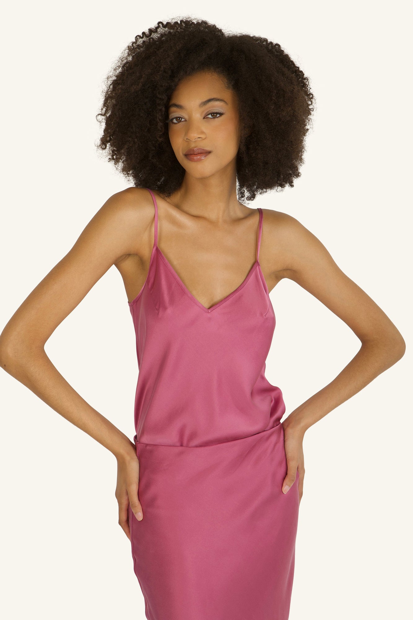Adina Cami Top | Plum