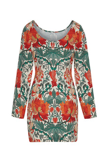 Amaya Dress | Egret Wild Blossoms
