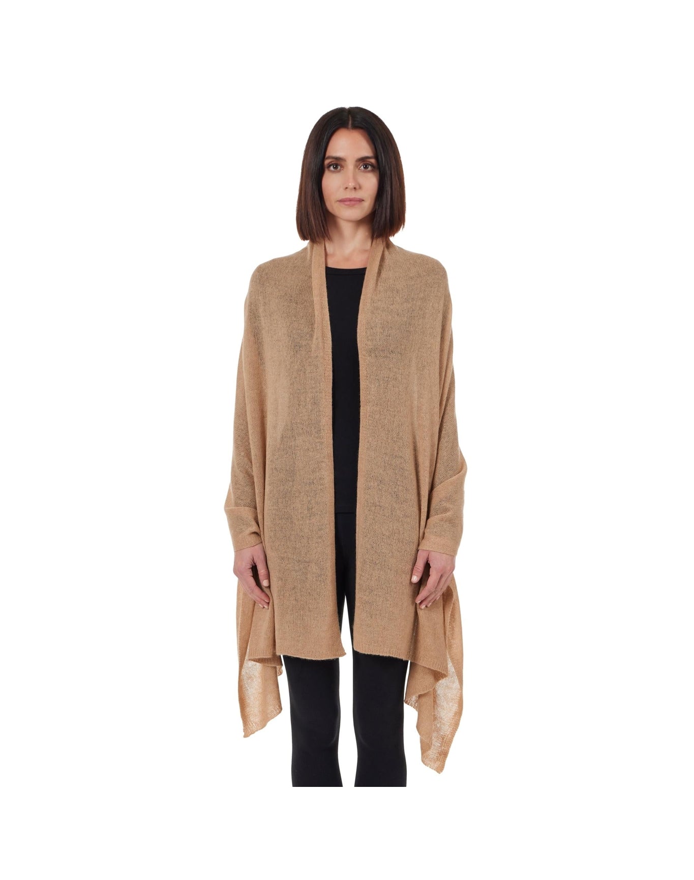 Amicale Cashmere | Women | Scarf | Camel V1