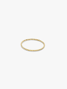 Twist Band Ring | 10K Solid Gold