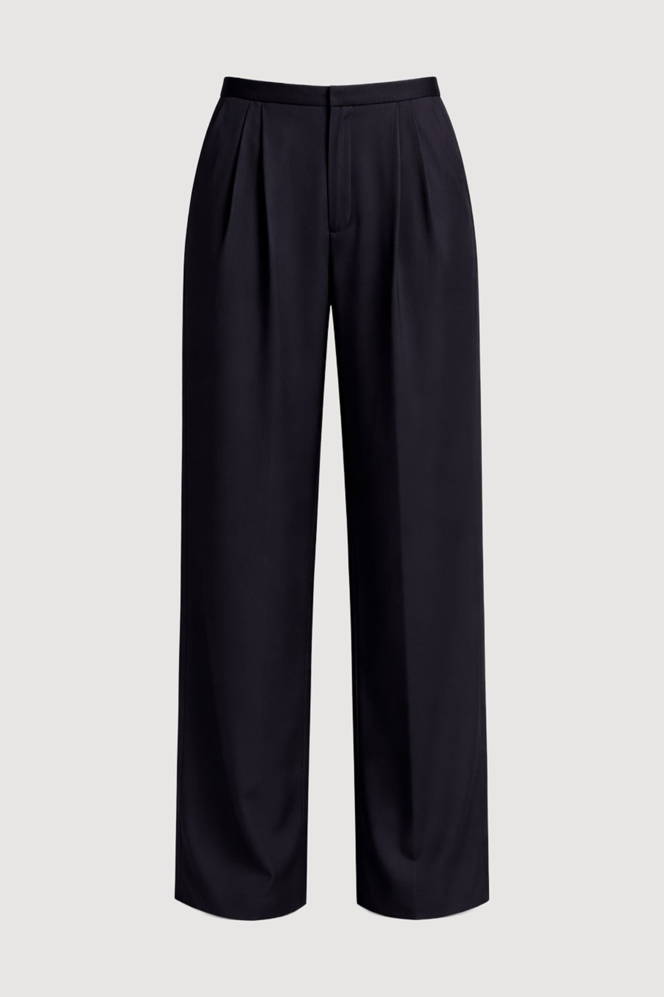 Charlotte | Anaya Side-Pleat Pant in Size Small - Flat