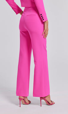 Ashton Crepe Pants | Magenta