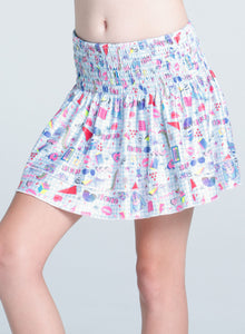 Kids | Diva Smocked Skirt- Girls | Multi