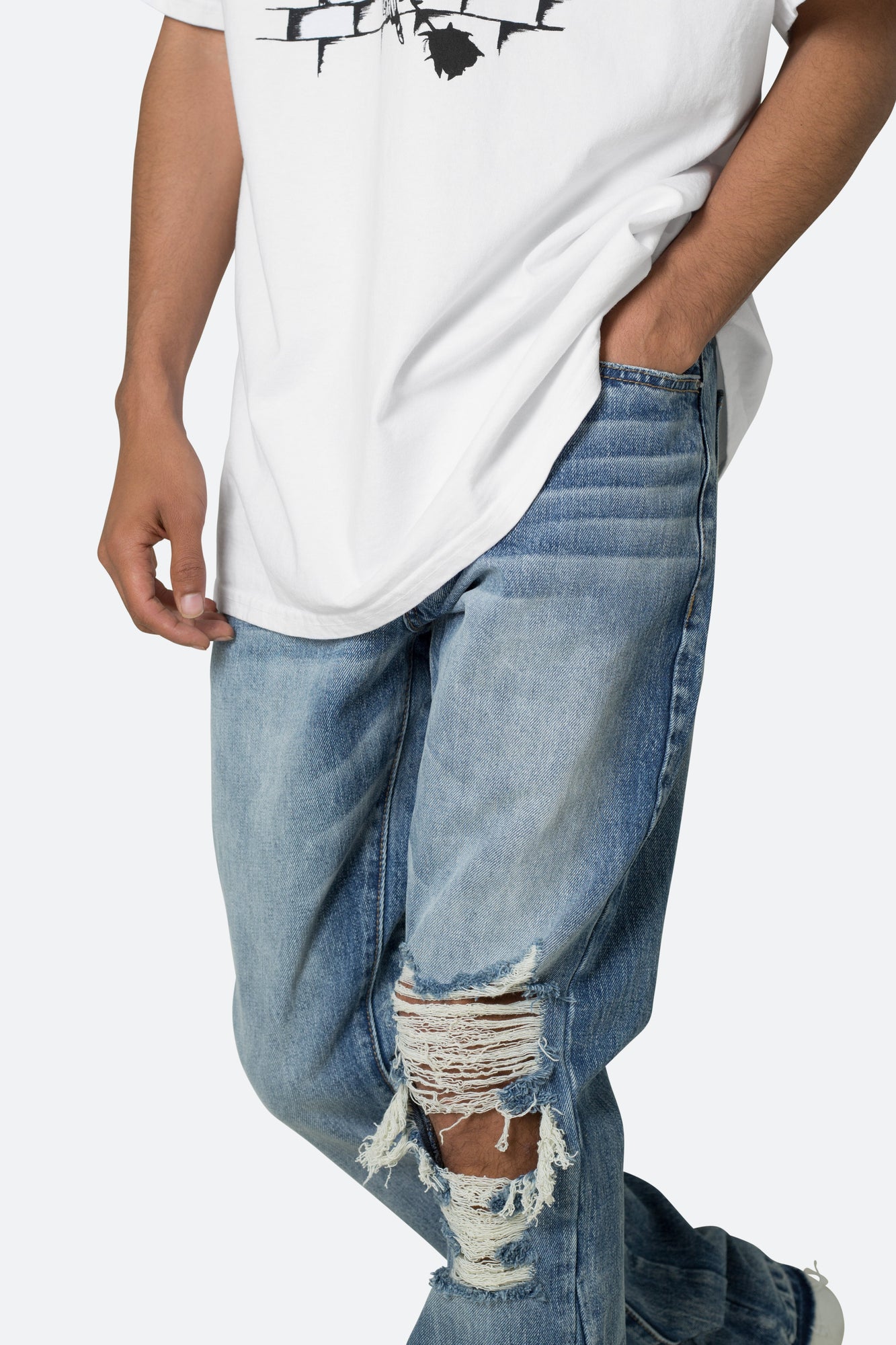 B455 Flare Denim | Blue
