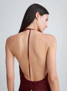 Peta Dress | Wine