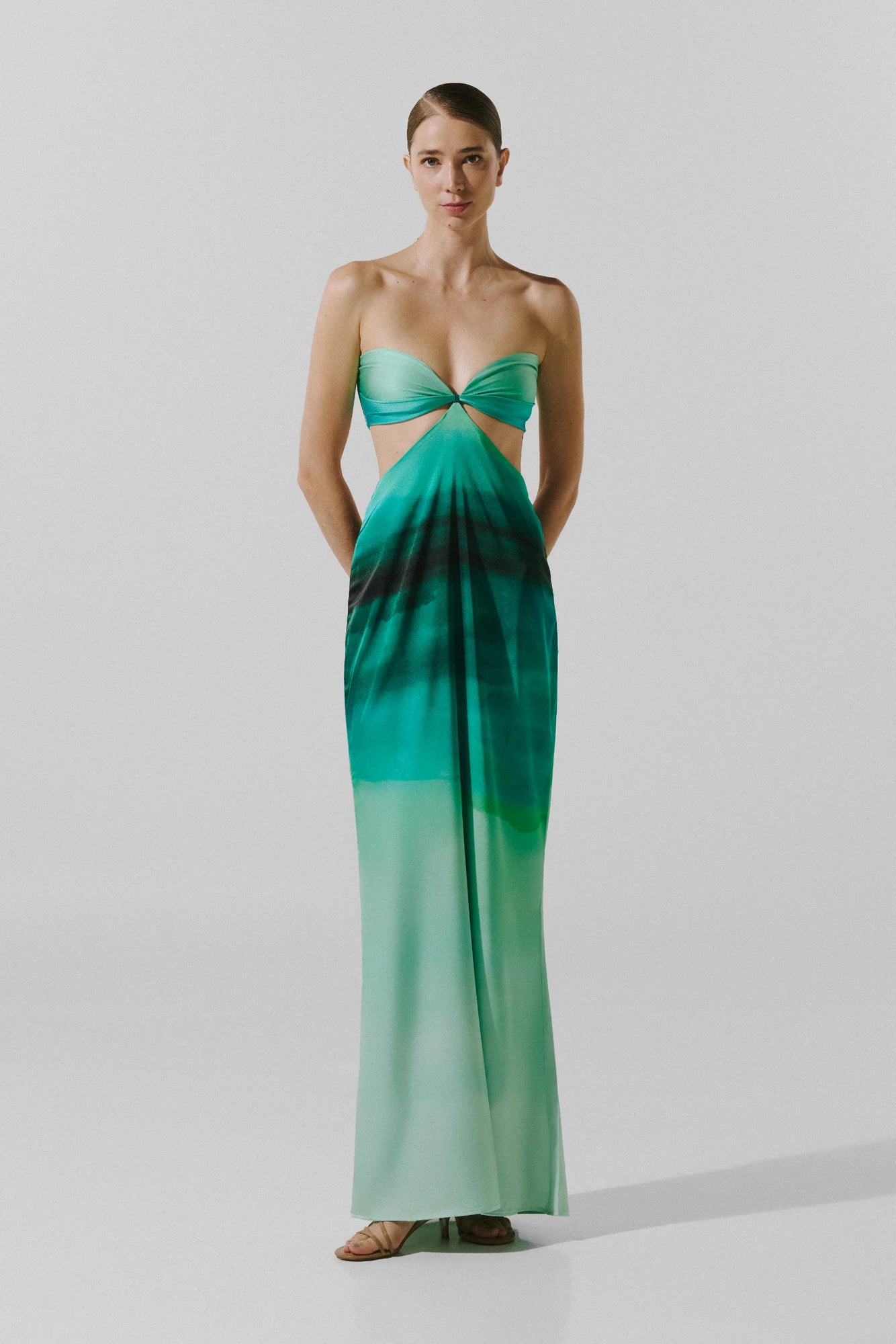 Riri Maxi Dress | Evergreen
