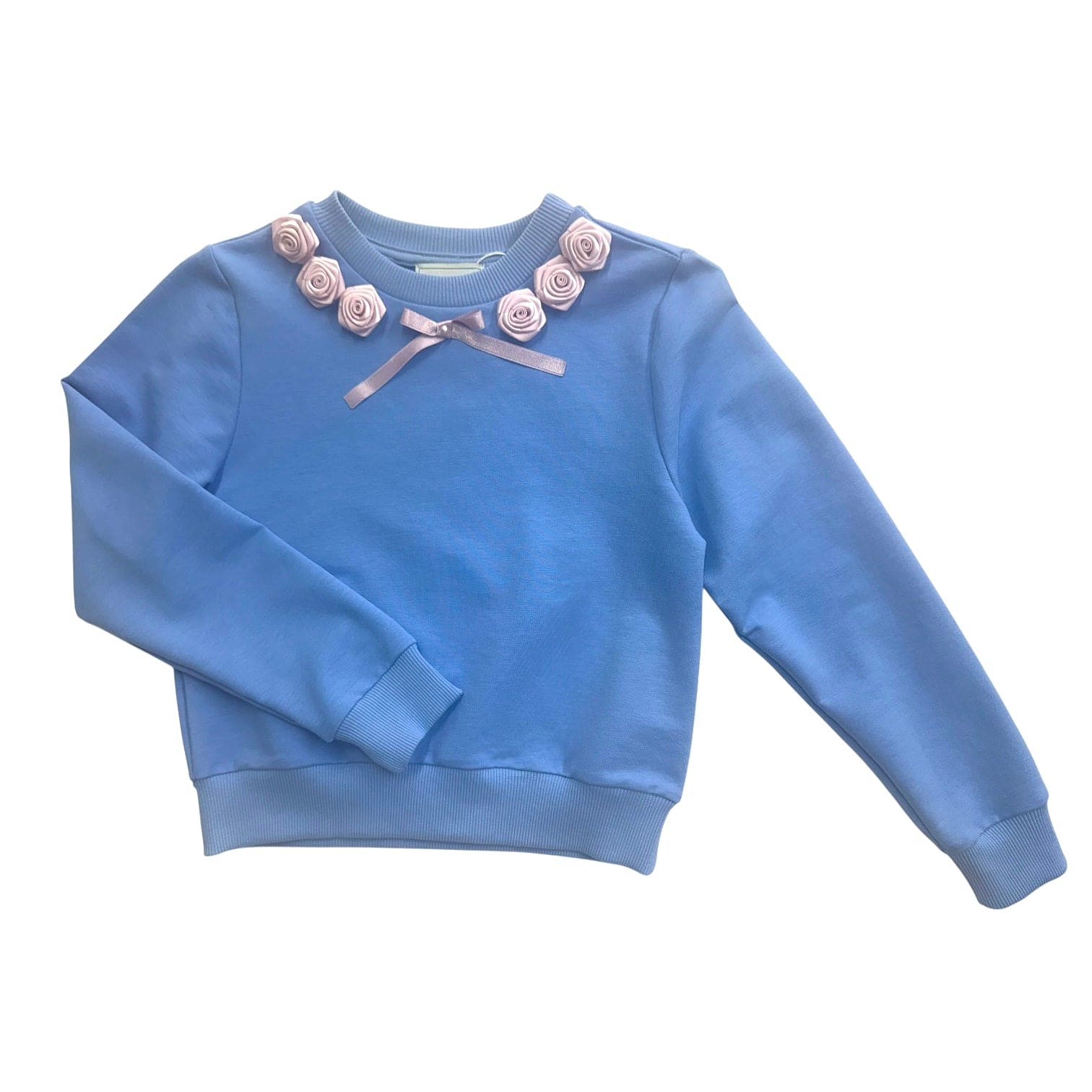 Baby Girls | Maya Cotton Sweater Top | Blue