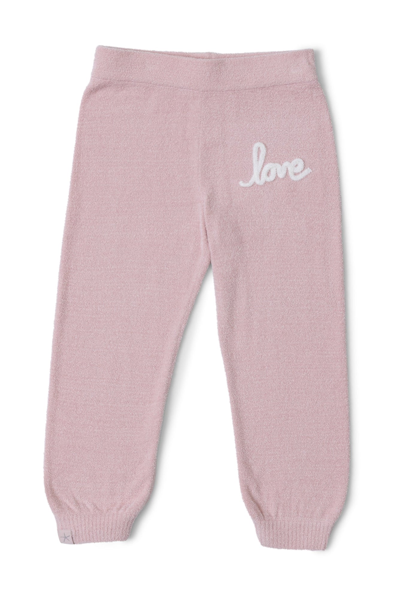 Toddlers | Cozychic Ultra Lite Love Stitch Jogger | Pink Peonie/Pearl
