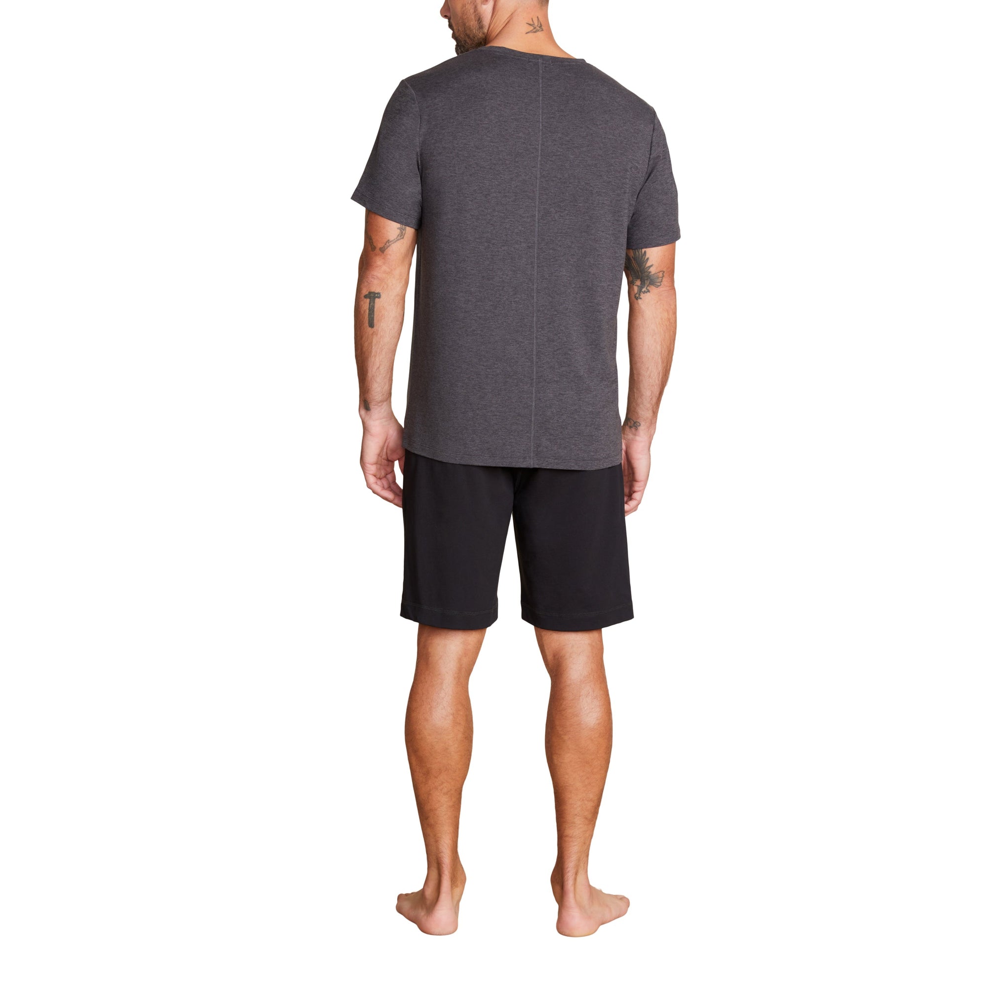 Mens | Malibu Collection ButterChic Tee | Heather Carbon
