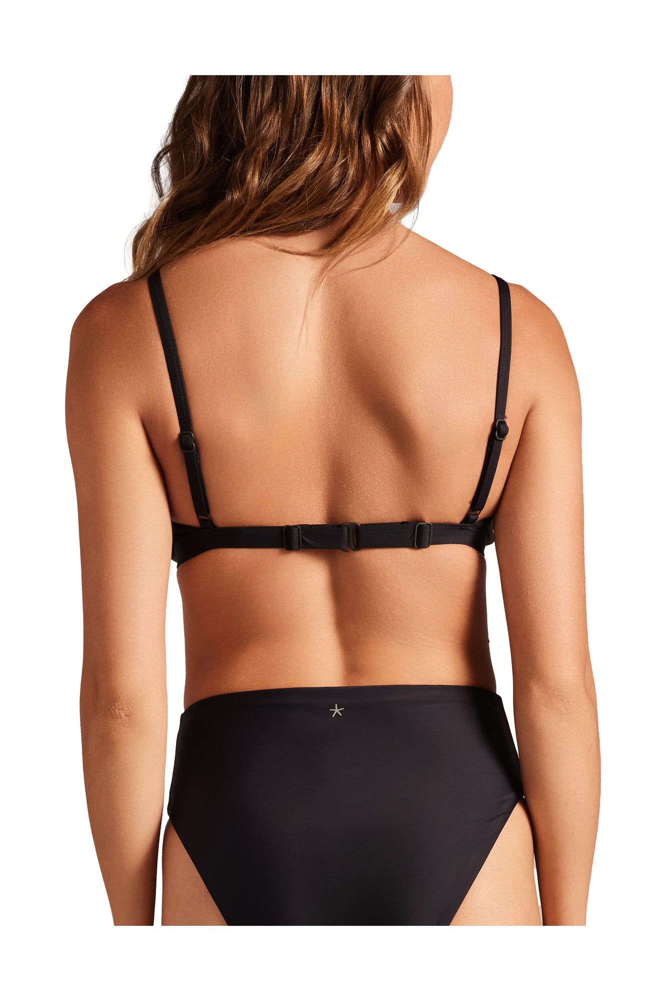 Womens | Triangle Top | Black Sea