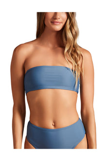 Womens | Bandeau Top | Blue Bay