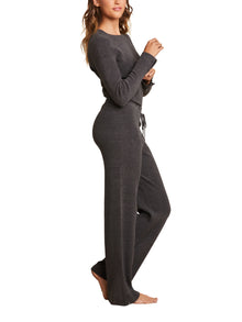 Womens | CozyChic Ultra Lite Fine Rib Pant | Carbon
