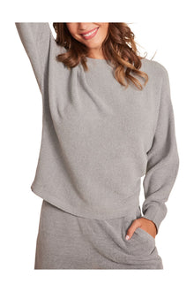 Womens | Cozychic Ultra Lite Ribbed Dolman Pullover | Moonbeam