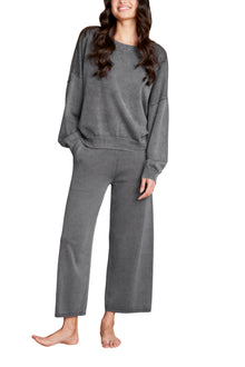 Womens | SunBleached Crewneck Pullover | Faded Black