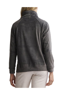 Womens | Luxechic Funnel Neck Pullover | Carbon