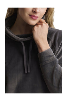 Womens | Luxechic Funnel Neck Pullover | Carbon