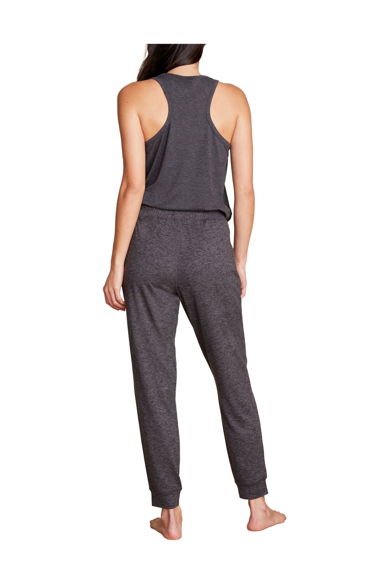 Womens | Malibu Collection Butterchic Jogger | Heathered Carbon