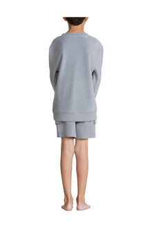 Youth | Malibu Collection Brushed Fleece Pullover | Moonbeam