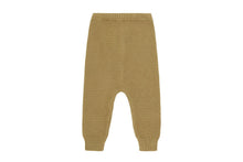 Organic Knit Trousers | Beige - Orange Plant Dye